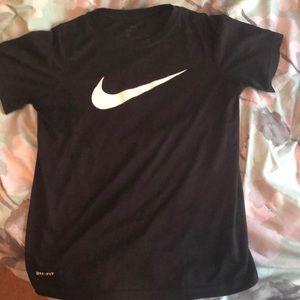 Nike  dri fit  black shirt